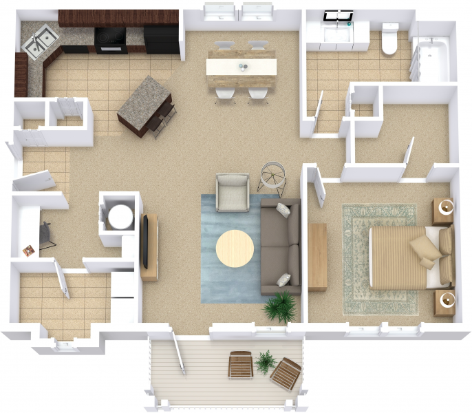 Apartments in Houma | Ansley Place, Houma, LA The Habersham
